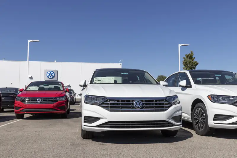 Volkswagen Cars and SUV Dealership. VW is among the world`s largest car manufacturers
